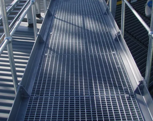 Hot DIP Galvanized Steel Stair Treads with Bearing Bar Specifications and BS4592