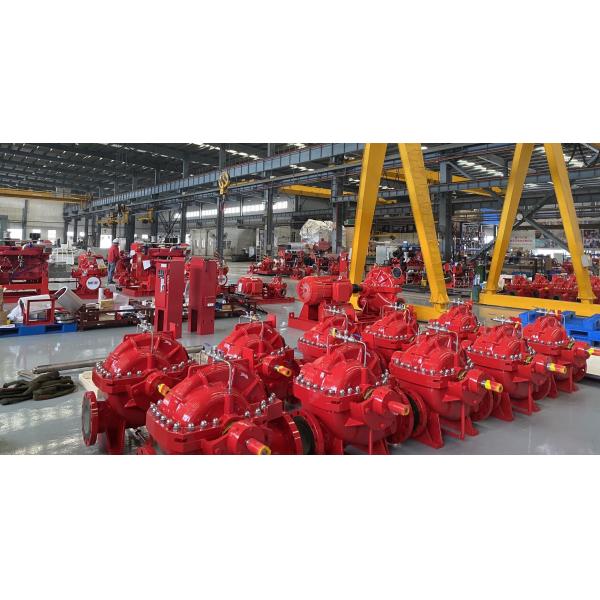 14 Inches Discharge Size Diesel Engine Pump Set with Heavy-Duty Construction and