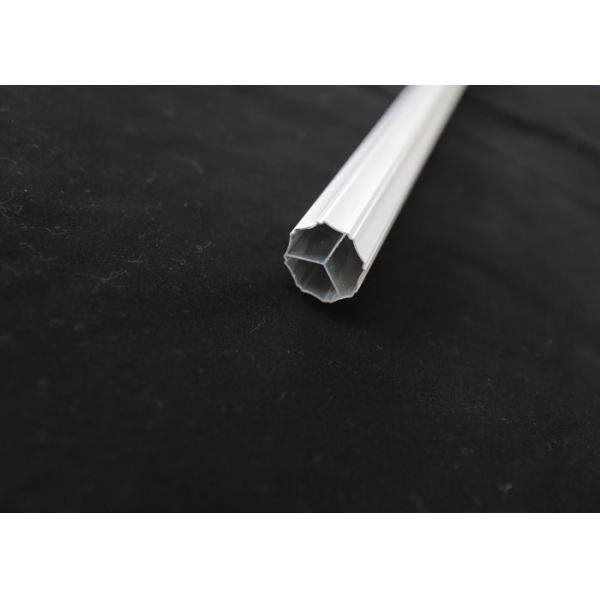 Quality White 0.3mm 6.7 Metres Aluminum Curtain Rod wholesale