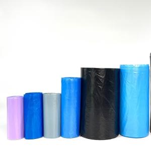 HDPE/LDPE/LLDPE Garbage Waste Bags on Roll for Eco-Friendly Waste Management