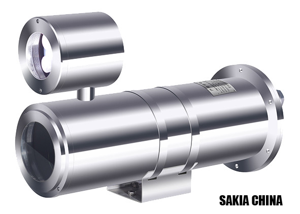 Hazardous Area Night Vision Fixed Explosion Proof CCTV Camera Housing With IR