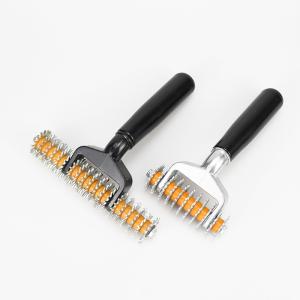 Rubber Handle Carpet Seam Roller , Loop Pile Seam Roller