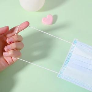 Non Woven Fabric Face Mask 3 Ply Earloop Style Soft Good Air Permeability