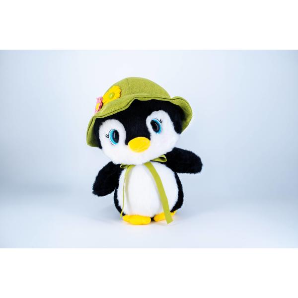 Custom Color Stuffed Penguin Plush Doll Toys Eco Friendly With Interchangeable