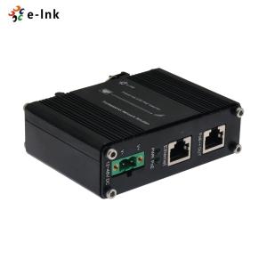 48V DC Output 2.5G Outdoor PoE Injector 802.3bt 95W Power With 12-48V DC Input