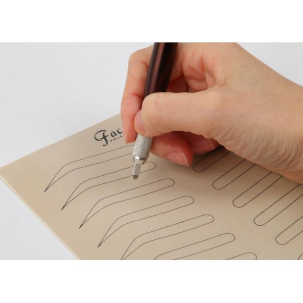 Quality Face Deep PMU Microblading Practice Latex Skin Without Ink for Training School wholesale