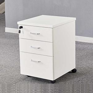 Cheap 16 Inch Office Wooden Filing Cabinets Rolling White File Cabinet for sale
