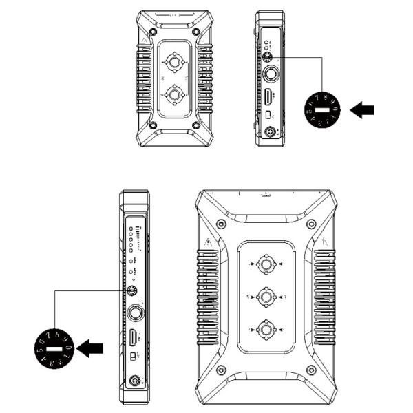 Quality Black Color Most Advanced HDMI / SDI Wireless Video Transmission Technology wholesale