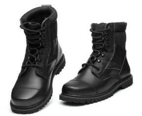 China Tactical Police Boots Lightweight boot   black boot on sale