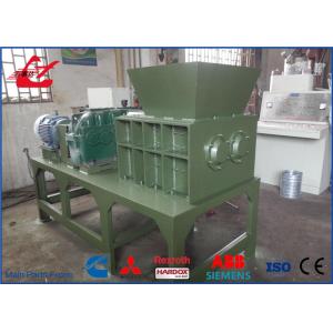 Dust Free Industrial Waste Shredder , Scrap Metal Shredding Machine For Light