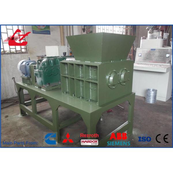 Dust Free Industrial Waste Shredder , Scrap Metal Shredding Machine For Light