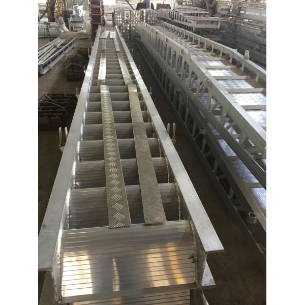 Quality Fixed Arch Steps / Aluminum Alloy marine boarding steps Accommodation Ladder wholesale