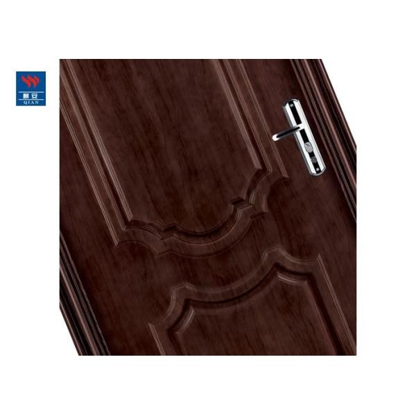Black Walnut Fireproof Steel Wooden Interior Door