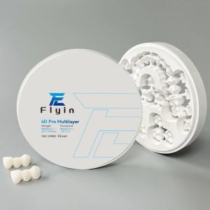 Lab 8 Layers 4D Pro Multilayer Zirconia Block 100% Sinocera Natural Transitions