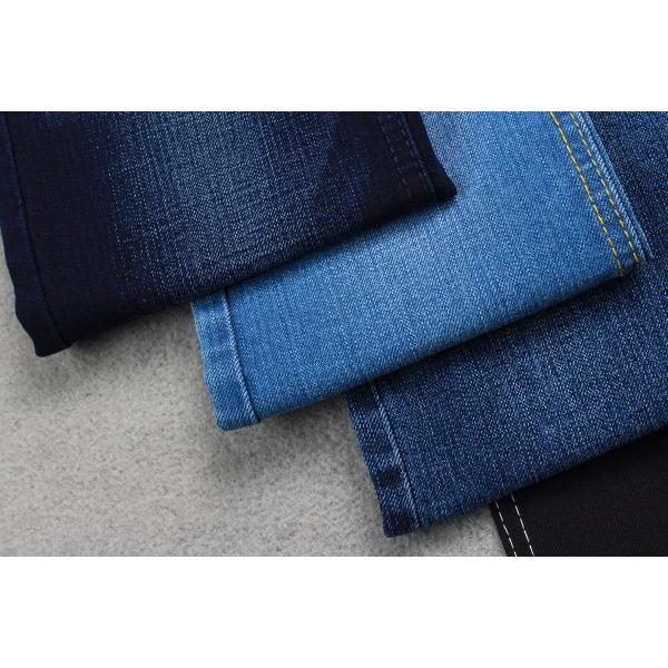 11.2 Oz Stretch Denim Fabric With Slub Black Back Side Jeans
