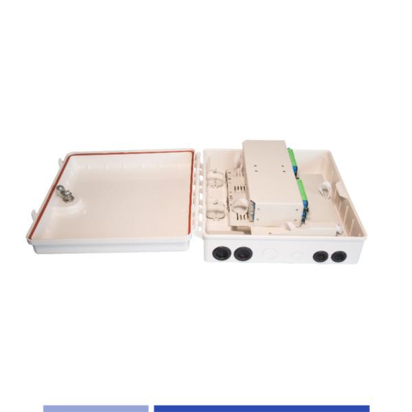 Quality Loaded Fiber Splitter Distribution Box SC APC Simplex Adapter Optical Distribution Unit wholesale