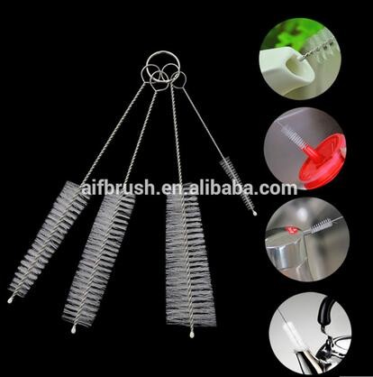 Quality China factory 4 In 1 Cleaning Brush set For Teapot Nozzle Spout Tube brush wholesale