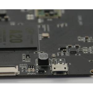 FR4 SMT PCB Assembly Black Soldmask White Silkscreen