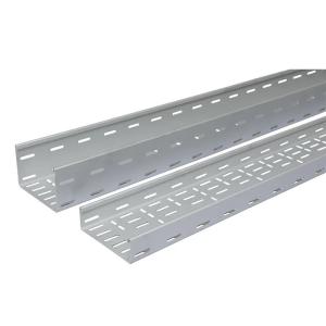 3m-6m Aluminum Alloy Punching Cable Tray Sturdy And Long Lasting Cable Management