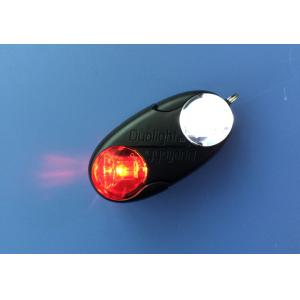 Cheap Switch Mode Battery Operated Bike Lights , LED Bicycle Front Light For Safety Biking for sale