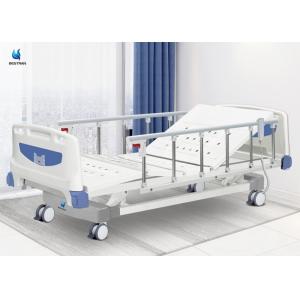 China Patient Rooms Electric Hospital Cot Beds Adjustable Remote Control Five Function on sale