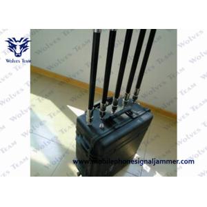 Portable Signal Jammer Efficient Range Radius Up To 200 Meters Long Lifetime