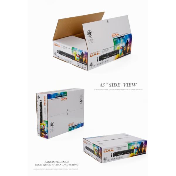 Paperboard Corrugated Packaging Box Custom Printed For 3C Products Packing