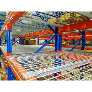 Blue Heavy Duty Warehouse Rack Pallet Racking with Customized Size and Wire