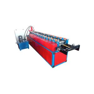Hydraulic Guide Column Cutting Mode Roller Shutter Door Roll Forming Machine 300