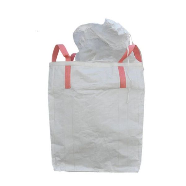 1 Ton Woven PP Jumbo Bag Heavy Duty Industrial Storage Bulk Sack With Tear