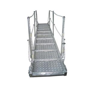 Inclined Step Vertical Marine Dock Ladder Boat Boarding Steps