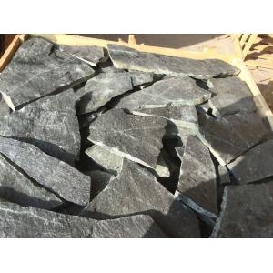 Black Quartzite Random Flagstone,Irregular Flagstone,Flagstone Walkway,Crazy