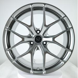 18 inch 3 hole hyper silver monoblock forged alloy wheels rims for smart