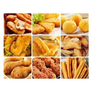 Automatic Fryer Machine Commercial Large Capacity Single Cylinder Fryer, French