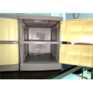 Gray Cell Phone Charging Locker With Four Code Lock For The Privacy Of No Mobile