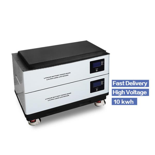 Lithium Iron Phosphate Battery 48 Volt Deep Cycle LiFePO4 Stackable Battery