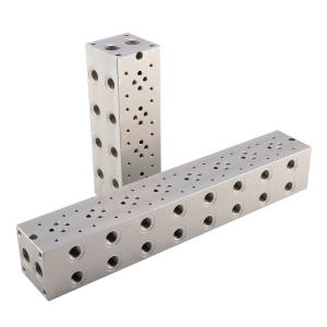 Multifunctional integrated hydraulic manifold block