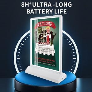 A4 Double-Sided Rechargeable Magnetic Suction Desktop Advertising Light Box