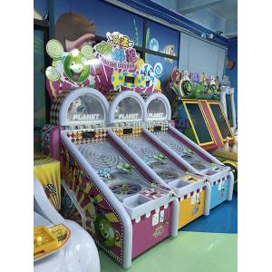 Indoor Coin Operated Amusement Machines , Redemption Arcade Games Colorful