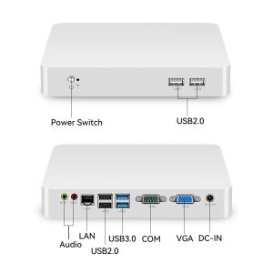 Intel Industrial Mini PC Celeron J1900 4 Cores 4 Threads With DDR3L And Cooling