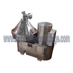 Automatic Part Discharging 2 Phase Dairy / Milk Clarifying Disc Separator For