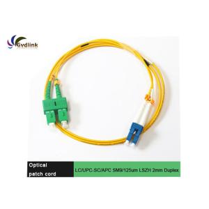 LC/UPC-SC/UPC SM 9/125um Fiber Optic Jumper Cables