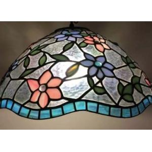 Custom Pattern Stained Glass Panels Textured Surface For Cathedral