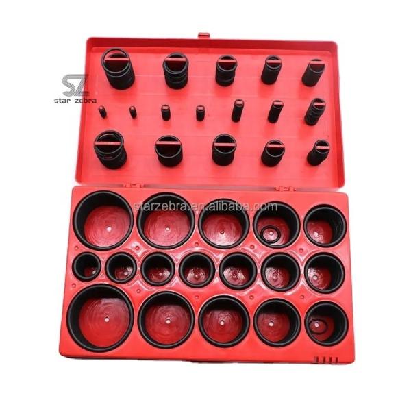 30 Sizes O-Ring Kit Set for High Temperature Resistance NBR FKM Silicon Rubber