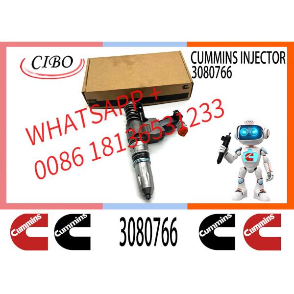 Common rail injector fuel injecto 3080766 3411691 3087560 3411691 3411765 3087733 3095086 3411765 for N14 Excavator