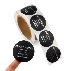 Cheap 3D Embossed Metal Transfer Stickers in Silver Reflective Heat-Transfer Vinyl for Customized Shape Packaging Labels Candles for sale