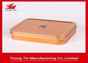 Buy cheap Empty Rectangle Mini Tin Box Plain Simple Color Printed For Toys Packaging from wholesalers