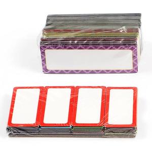 Erasable Removable Magnetic Whiteboard Stickers ODM Custom Dry Wipe Labels