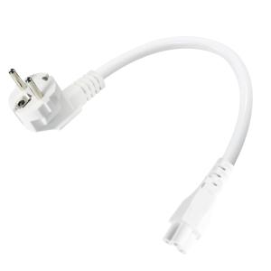 VDE Certified EU Schuko to IEC C5 Power Cord 2.5A 250V H05VV-F