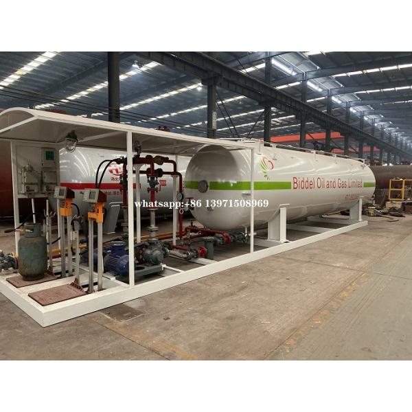 Quality 20cbm 20000 Liters Large LPG Storage Tanks High Strength With Dispenser Equipment wholesale
